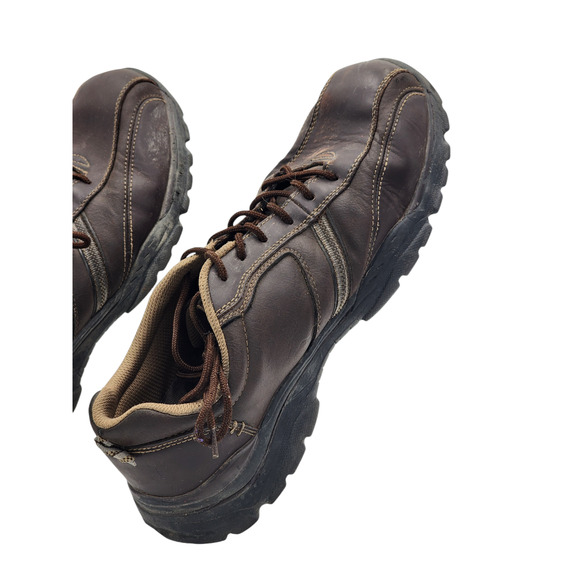 Skechers Shoes Mens 12 Relaxed Fit Leather Air Cooled Memory Foam Sneakers 65419 main image 2